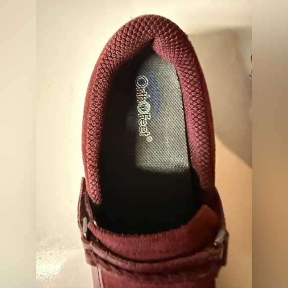 Orthofeet Women's Orthopedic Leather Chelsea Loafer size 8.5 D wide - Picture 8 of 10